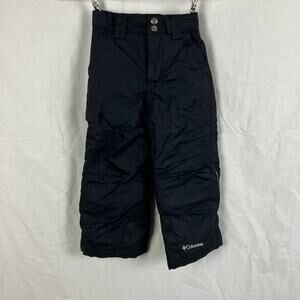 Columbia Bugaboo Snow Ski Pants Outgrown Black Kids XXS Unisex Omni Heat